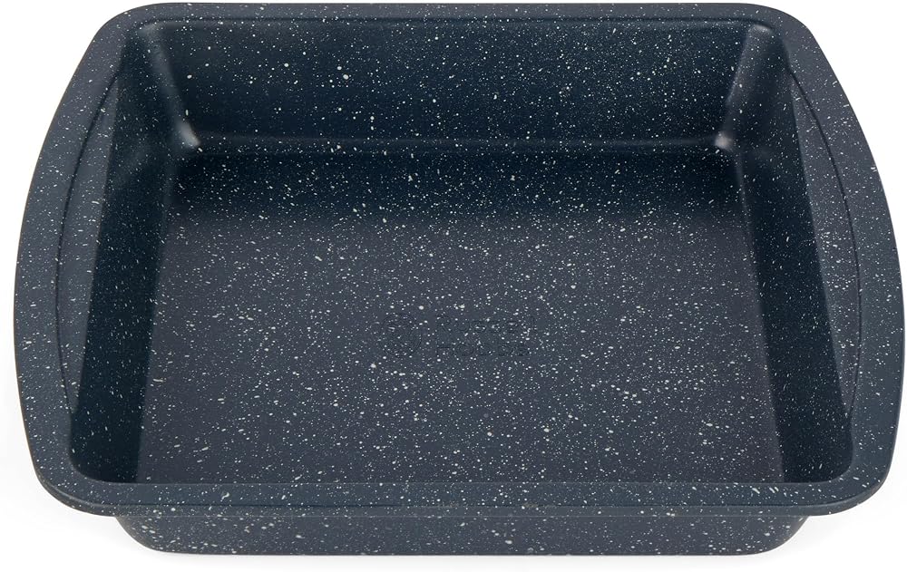 Russell Hobbs Square Baking Pan Roaster 26 cm Carbon Steel Blue Marble