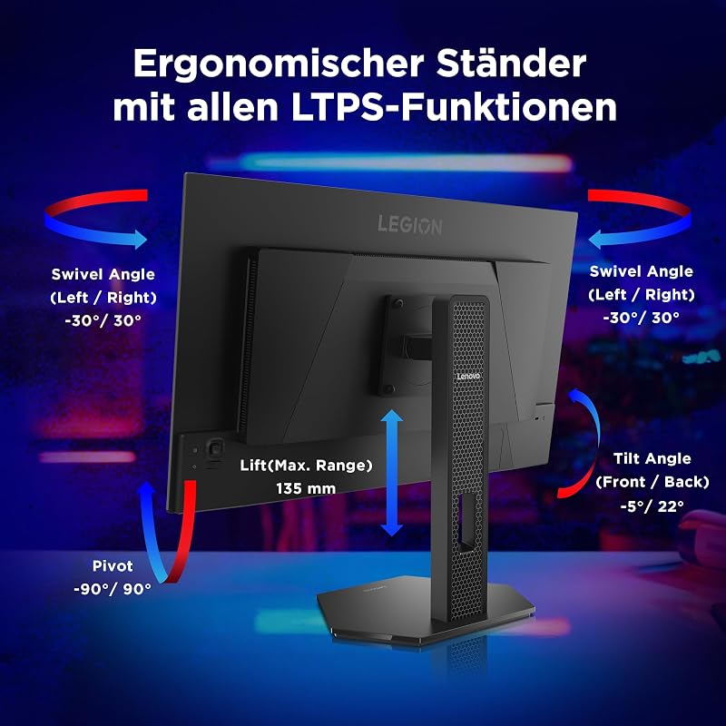 Legion 27Q-10 OLED | 26.5 Zoll QHD Gaming Monitor | 240 Hz | 0.03ms