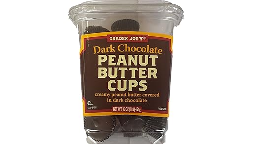 Image result for justin's peanut butter cup box Trader joe's