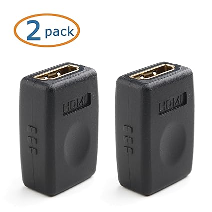 Cable Matters® 2 Pack, Gold überzog HDMI Weiblich Koppler