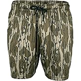 Mooselander Men's Athletic Camo Shorts – Lightweight, Breathable Gym Shorts with Zip Pockets for Active Comfort