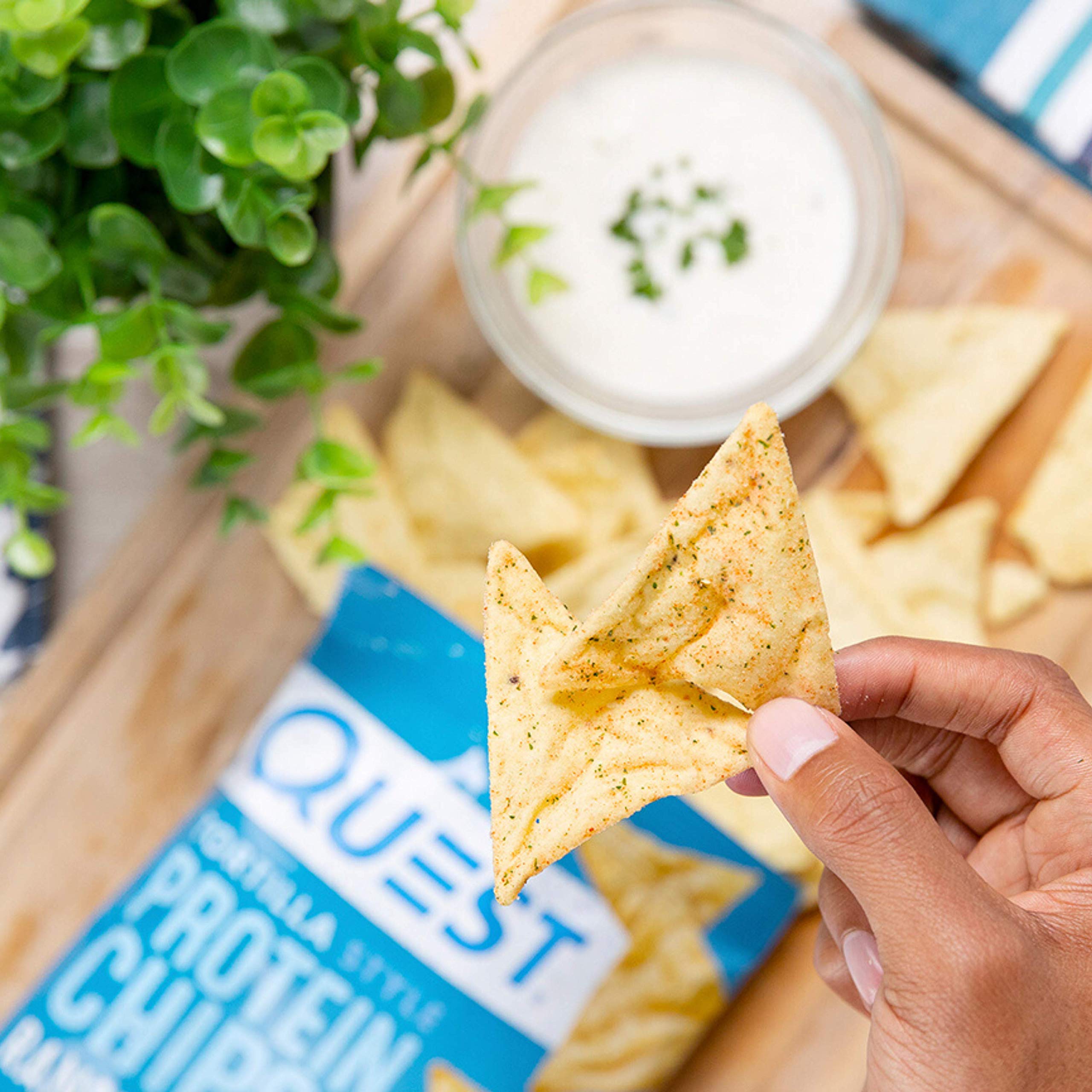 Quest Nutrition Protein Chips Bundle - Ranch, Cheddar & Sour Cream (Pack of 24)