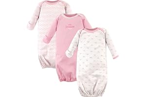 Luvable Friends Baby Girls' Cotton Gowns