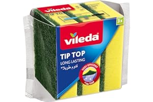 Vileda Tip Top Sponges - 10 Sponges (2 x 5)