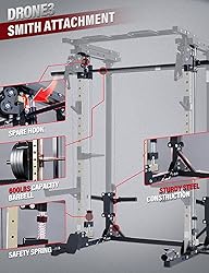 Major Fitness Drone3 Smith Machine with Weight