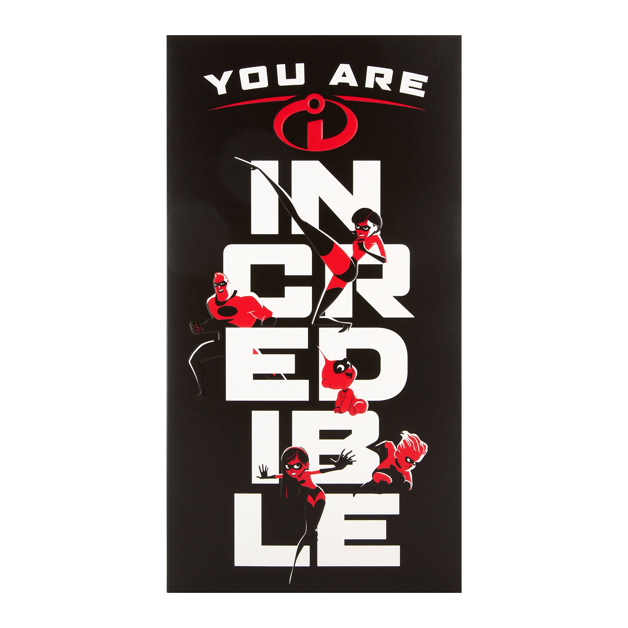 Hallmark 25504138 Medium Blank Incredible 2 Birthday Card