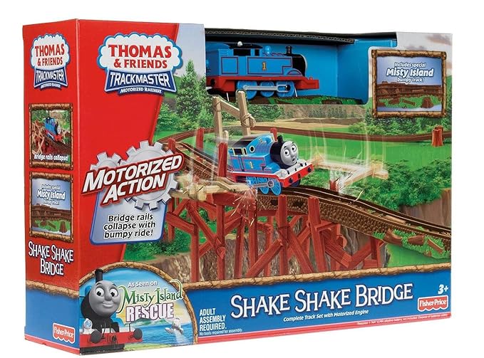 thomas trackmaster shake shake bridge