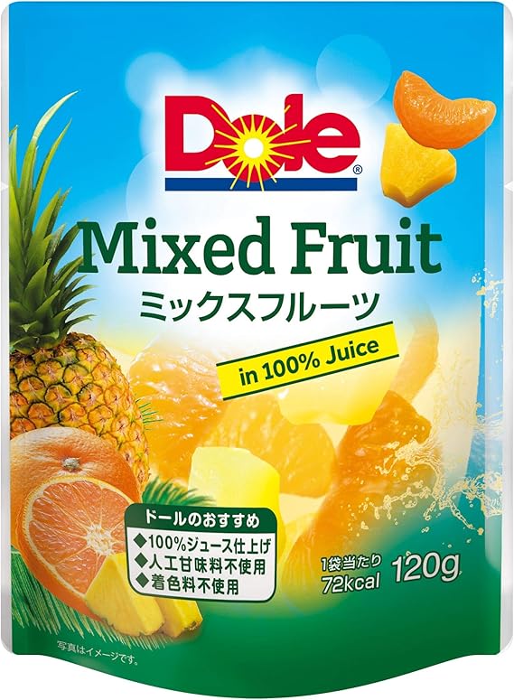 Amazon ドール フルーツパウチ ミックスフルーツ 1g 6個 フルーツドール 食品 飲料 お酒 通販