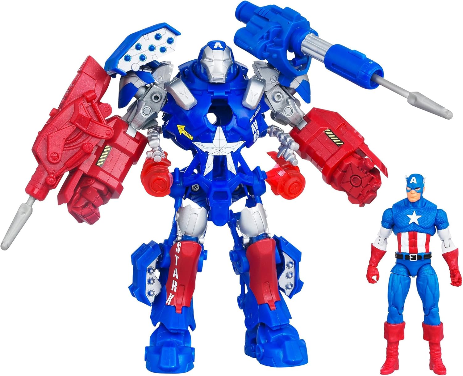 captain america mech armor