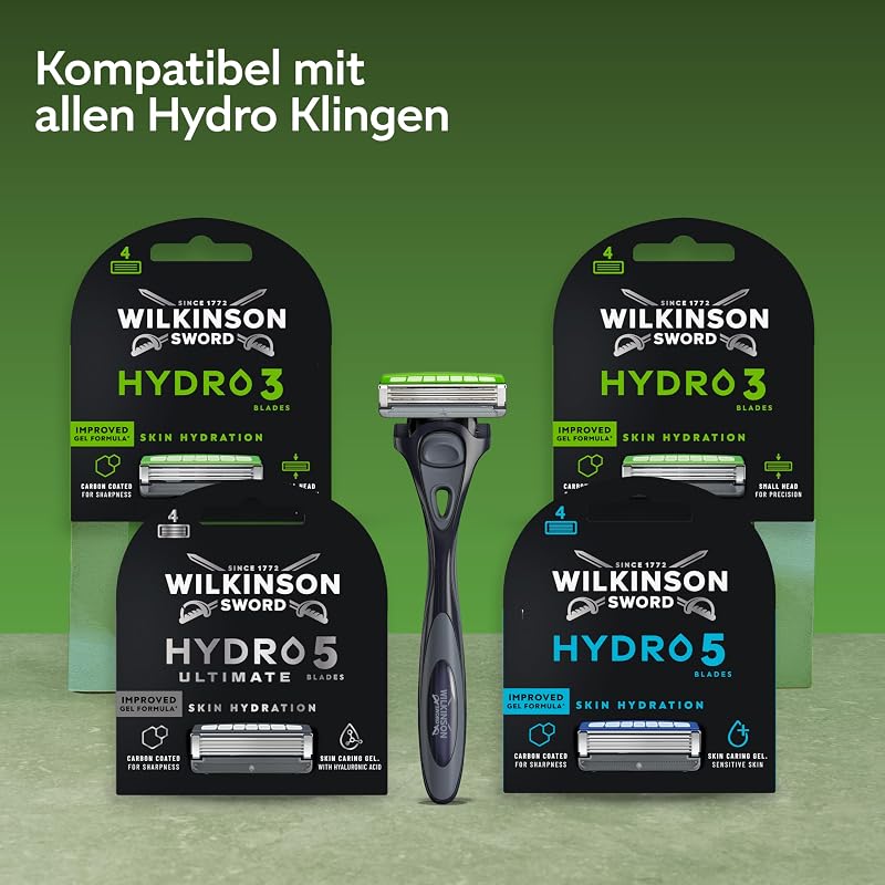 Hydro 3 Rasierer-Ersatzklingen, 8er-Pack