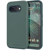 Crave Dual Guard for Google Pixel 9a Case - Forest Green | Designed for the Google Pixel 9a (6.3 inch) with Wireless Charging Compatibility and a Textured Grip