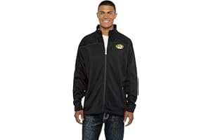 Vantage Apparel Men's Collegiate Full Zip Soft Shell Micro Fleece Jacket