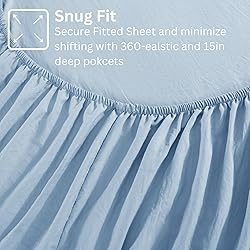 Casa Platino Split King Sheets for Adjustable Bed