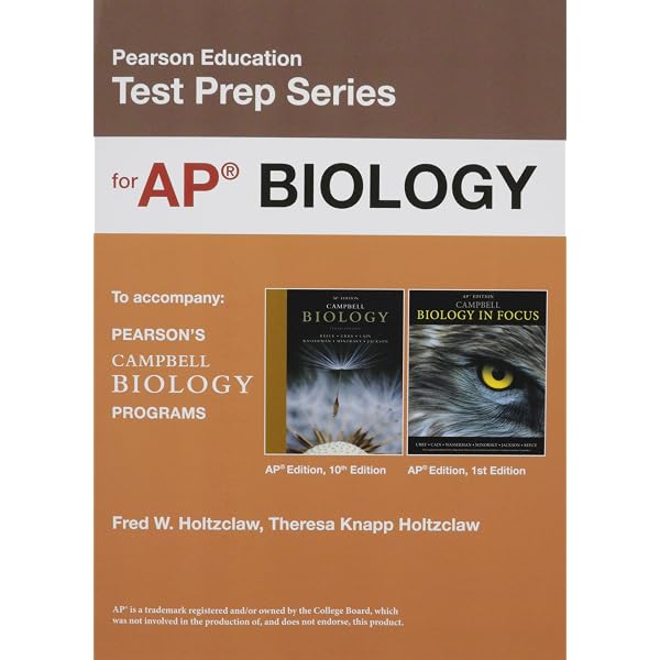 AP Biology (Pearson Education Ap Test Prep) by Fred W. Holtzclaw