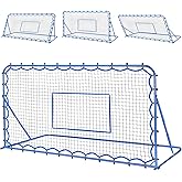 Winthai Soccer Rebounder Net, Quick-Switch Angle Soccer Training for Control, Passing Practice, Easy Setup Soccer Goal Rebounder Gifts Aids & Equipment for Kids,Teens & Adults