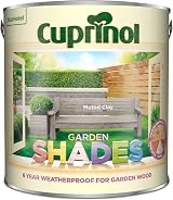 Cuprinol Garden Shades Exterior Woodcare Muted Clay 2.5L view 2