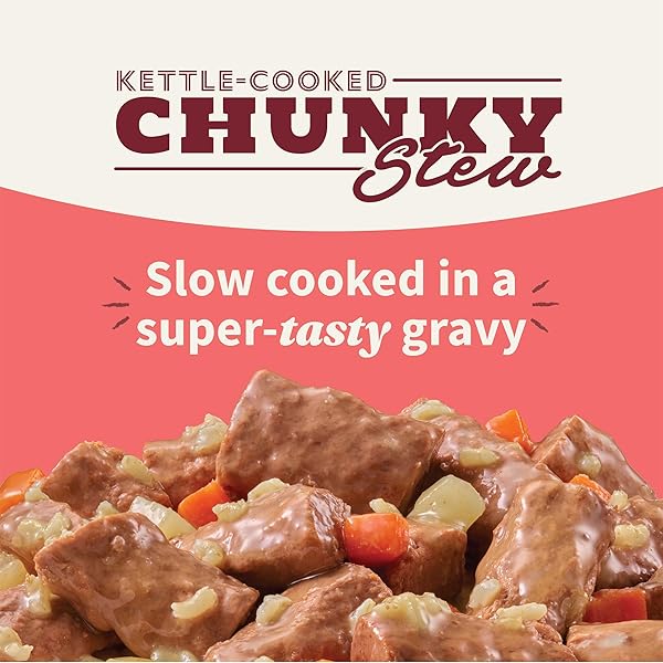 HALO ELEVATE WET DOG FOOD KETTLE COOKED CHUNKY CHICKEN & SALMON STEW, HEALTHY GRAINS CANNED DOG FOOD, 12.7 OZ CAN (PACK OF 6)