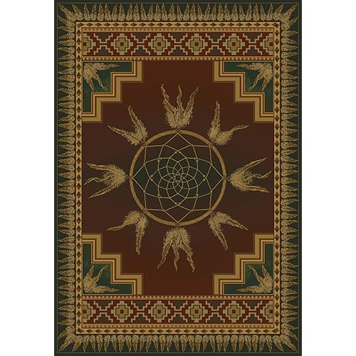 Genesis Dream Catcher Lodge Rug Rug Size: 7'10" x 10'6"