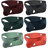 Hanhepee Men's Hipster Bikini Big Pouch Briefs Sexy Bulge High Stretch Panty Underwear for Men