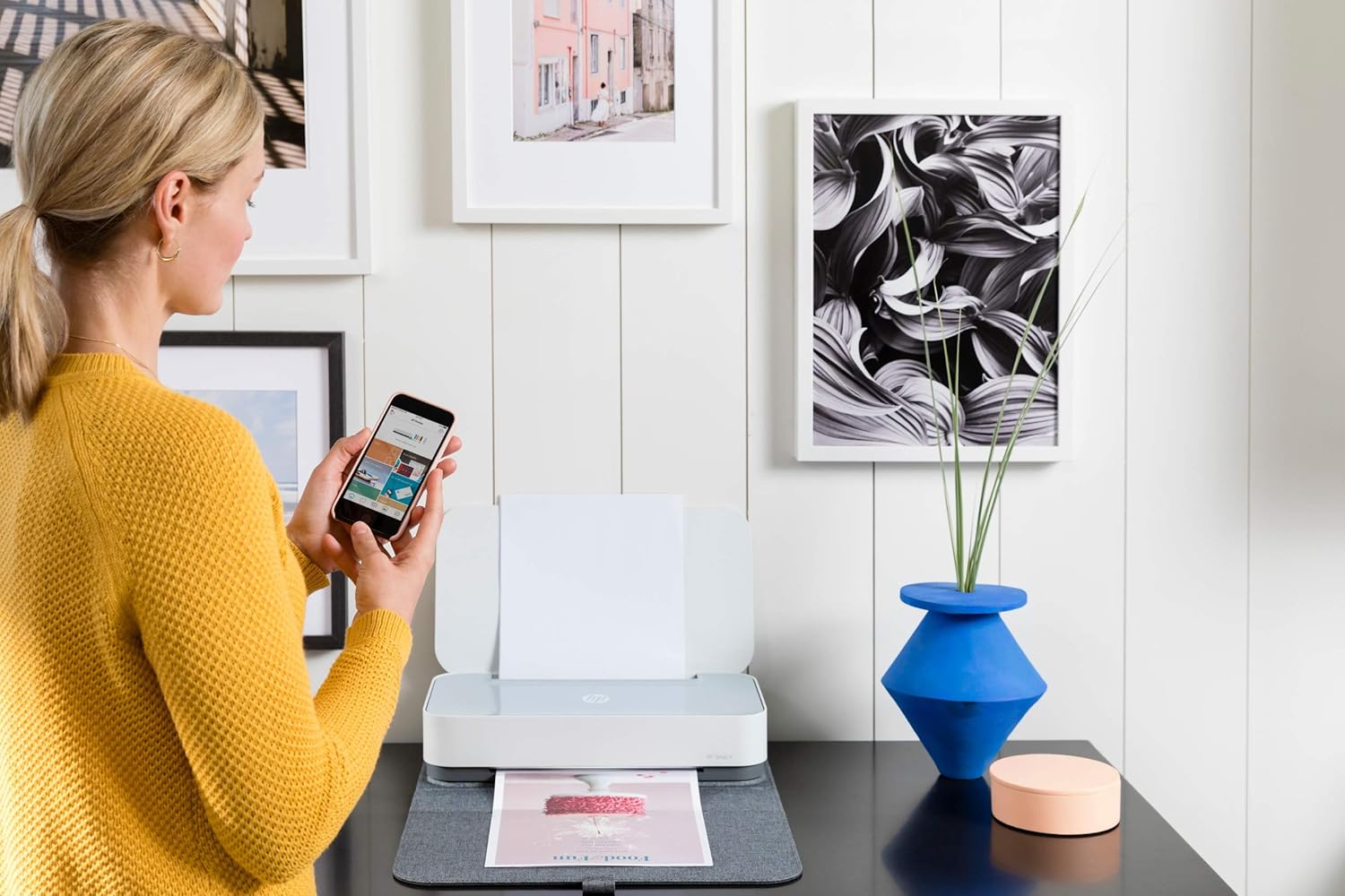 HP Tango X Printer (Includes 2 months of Free Printing with HP Instant Ink) BigaMart