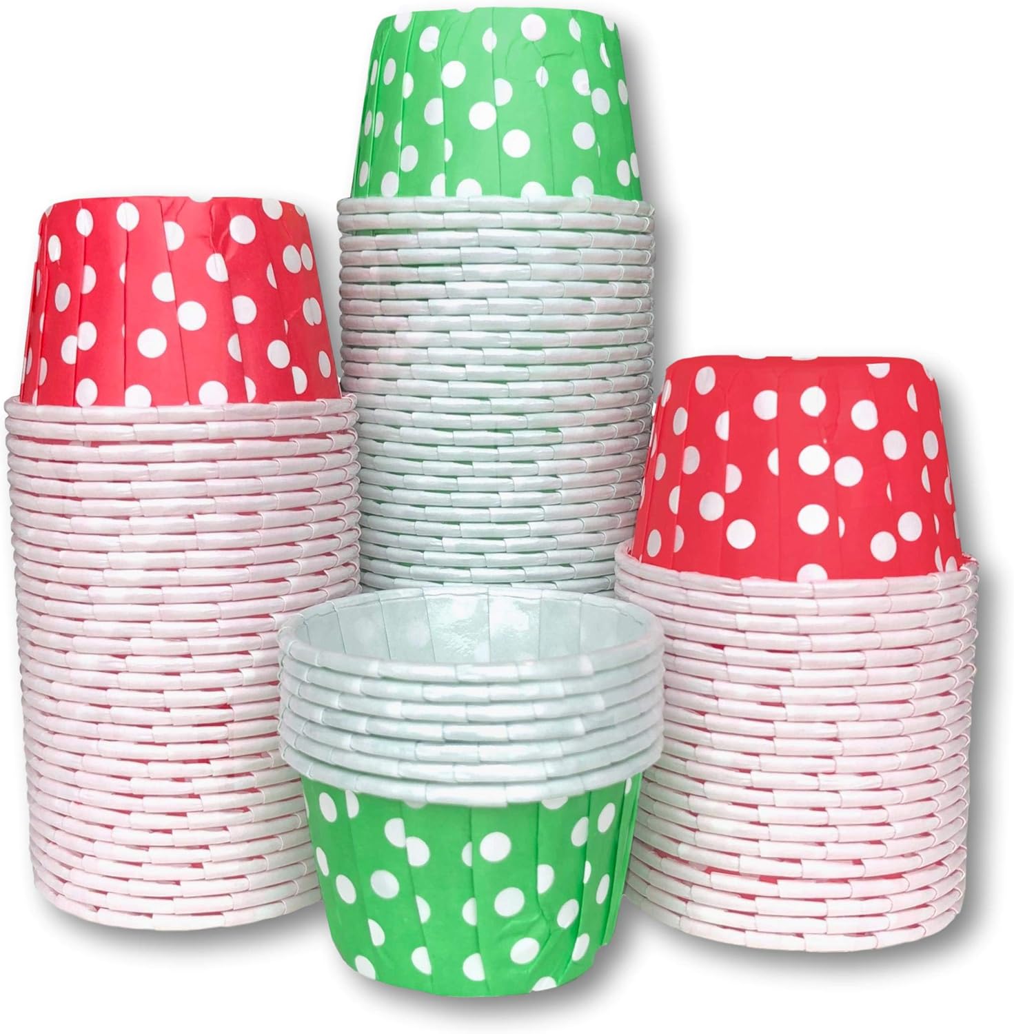 Bulk Christmas MINI Candy Nut Cups Mini Baking Liners