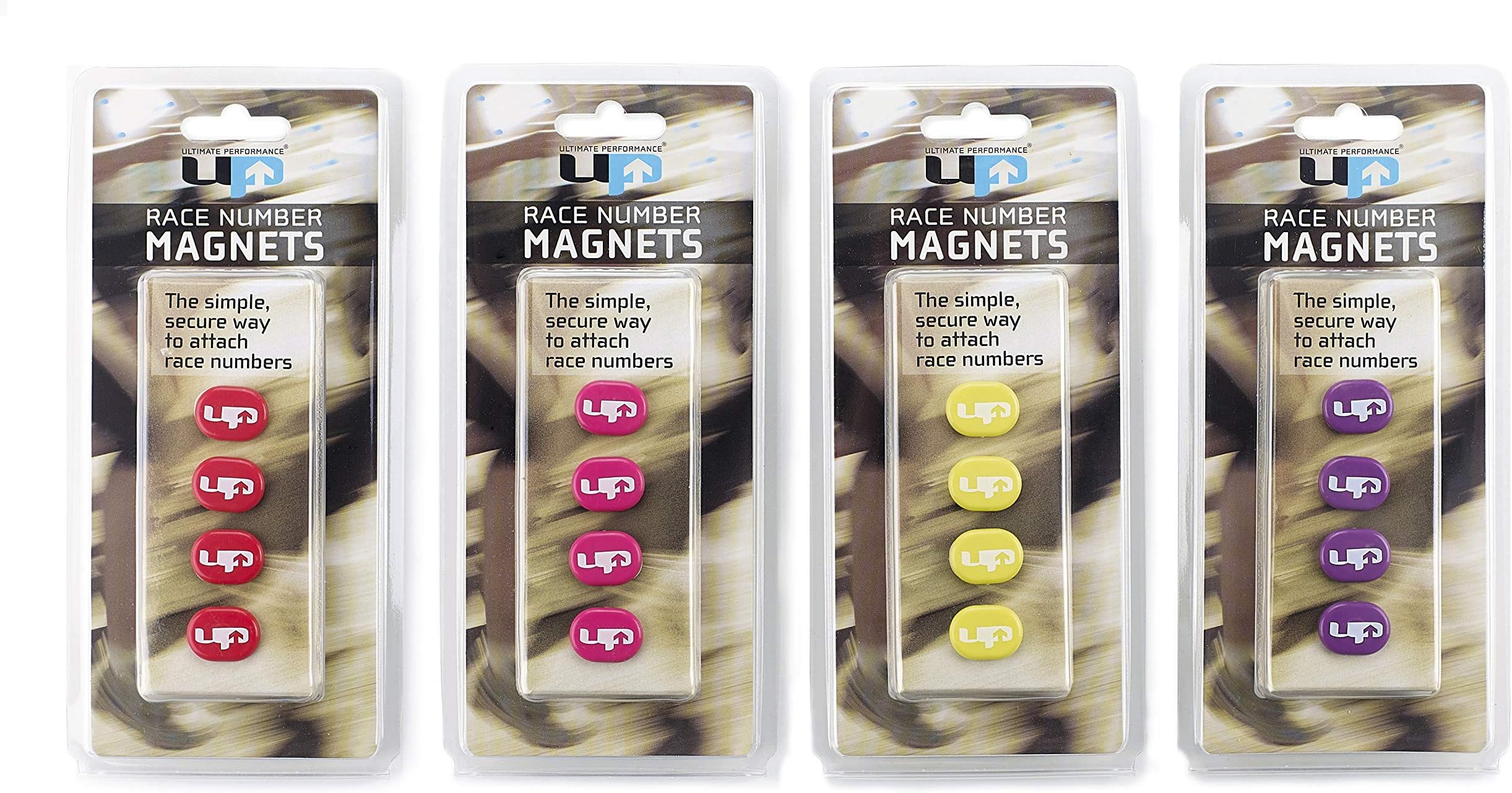 Ultimate Performance Race Number Magnets - Purple - SS20
