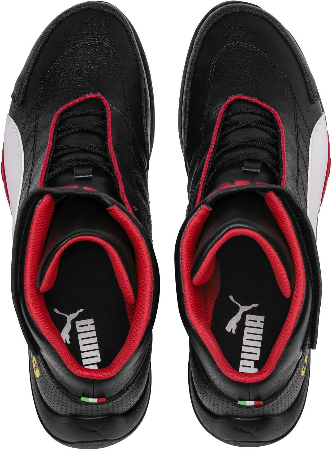PUMA Ferrari Kart Cat Mid III High Tops Puma BlackPuma White 11