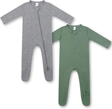bamboo zipper pajamas