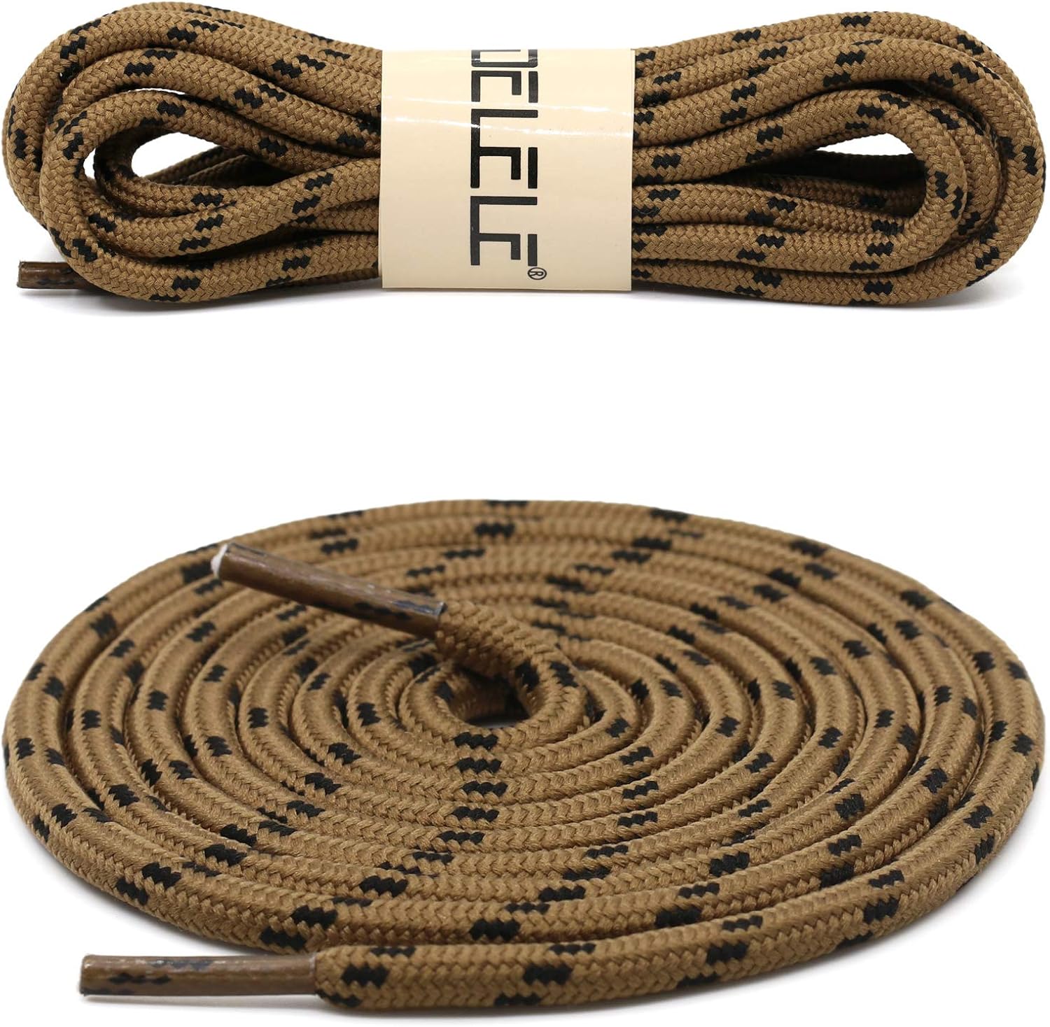 DELELE 2 Pair Work Boot Laces Outdoor Mountaineering Hiking Walking Shoelaces: Shoes