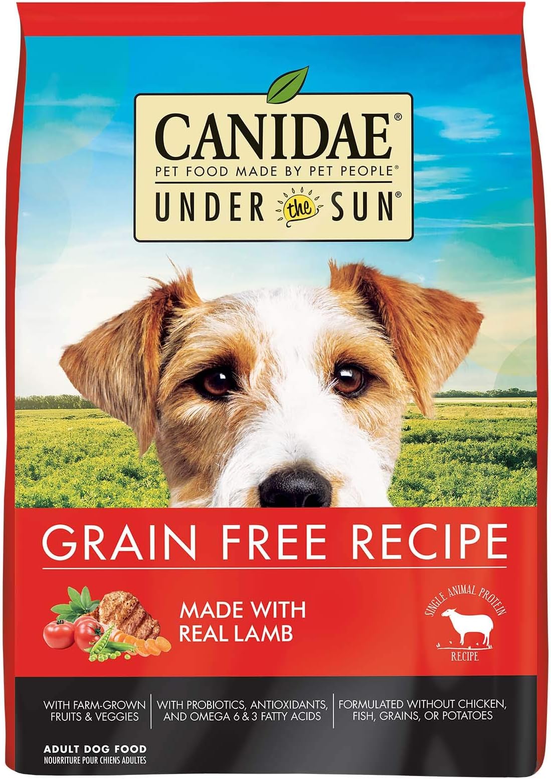 CANIDAE Under The Sun Grain Free Dry Dog Food for Puppies, Adults & Seniors