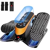 ZTT Electric Under Desk Elliptical, Motorized Leg Exerciser for Seniors | Compact Design, Low-Impact Movement Support, Smooth Forward &amp; Reverse Motion, Whisper-Quiet Operation for Daily Wellness