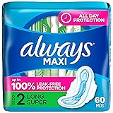 Always Maxi Feminine Pads with Wings for