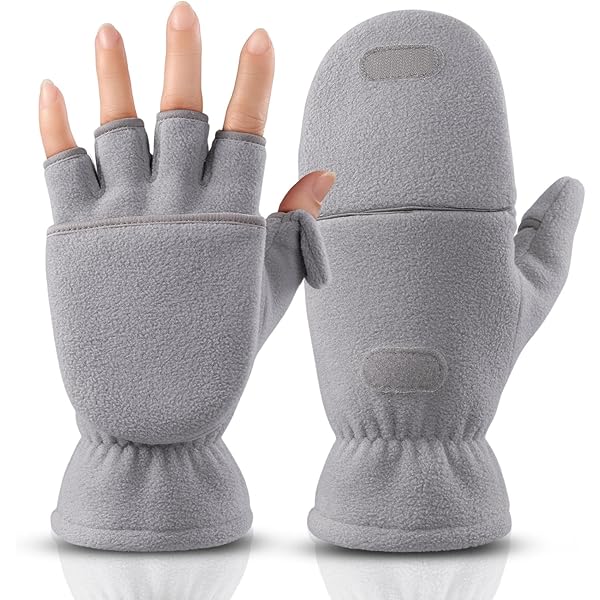 Sprigs Multi Mitt Fingerless Gloves With Adjustable Top & Cell