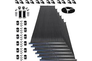 SOLARPOOLSUPPLY Highest Performing Design - DIY Solar Pool Heater Kit - 15-20 Year Life Expectancy (6-4x12 / 1.5" I.D. Header)