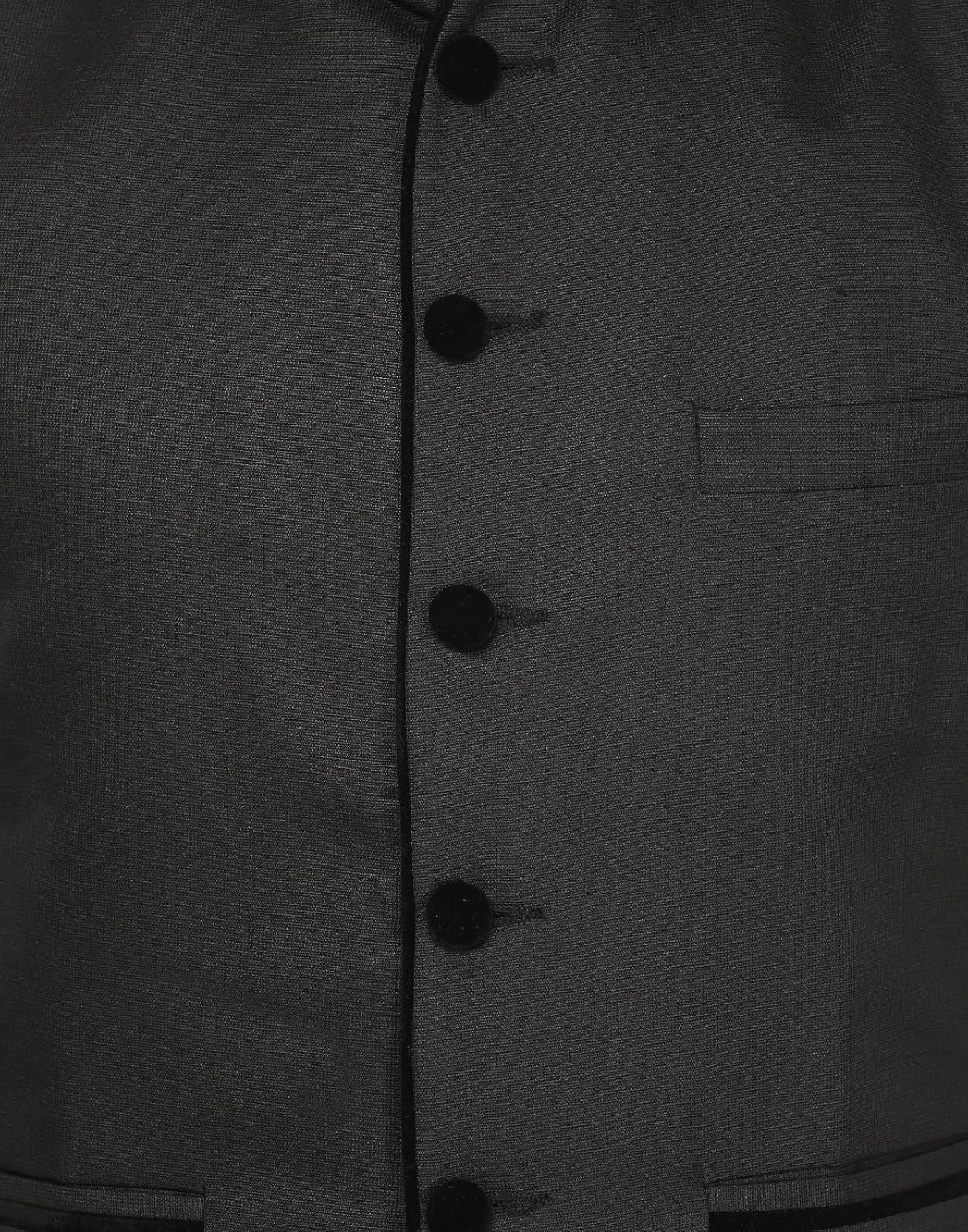 wintage men's poly cotton nehru jacket waistcoat