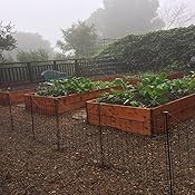 Amazon.com : WamBam Fence WF29001 Garden Metal Fence, 147.5" x 25