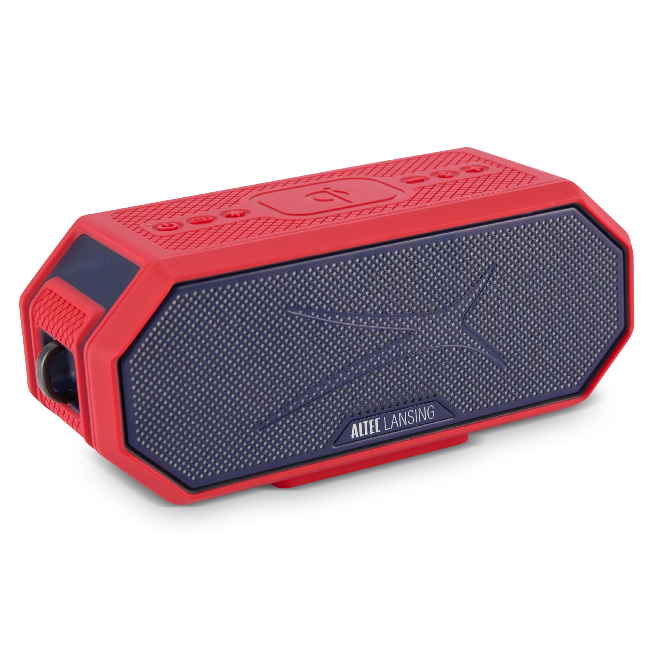Photo 1 of Altec Lansing - Portable Bluetooth Speaker HYDRABLAST 2.0, Waterproof IP67, 20W Output Power, Magnetic Bluetooth Speaker (Boston Red Sox)