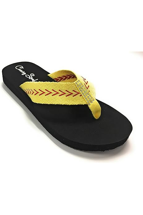 softball flip flops
