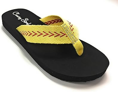 fabric flip flops