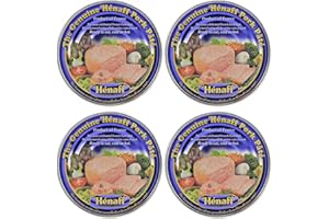 HÉNAFF Henaff Pork Pâté 5.4 Ounce (154g), Ready-to-Eat Hot or Cold, Authentic French Recipe, Product of France – Pack of 4
