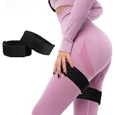 BFR Occlusion Bands for Women Glutes Blood Flow Restriction Bands Best Fabric Resistance Band Adjustable Bundle Booty Band for Exercising Legs Butt Hip Building Workouts Squat Butt Thigh Fitness