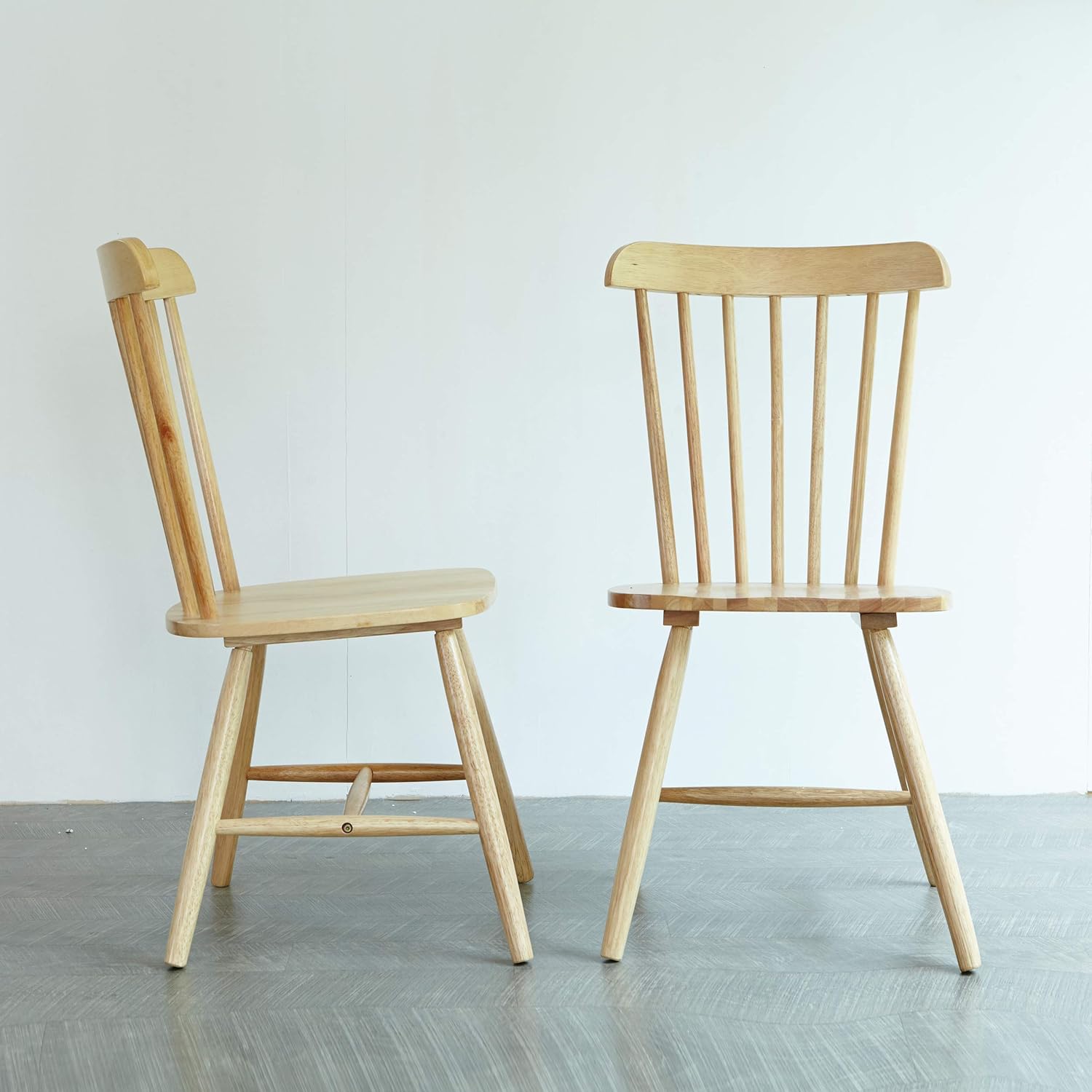 Amazon Com Livinia Ton Dining Chair Solid Hardwood High Spindle