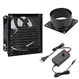 3" Axial Exhaust Fan, 4500RPM 80mm DC12V Dual Ball