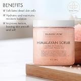 Majestic Pure Himalayan Salt Body Scrub with Lychee Oil 283 g view 3