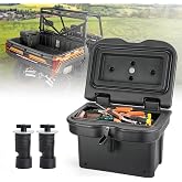 KEMIMOTO UPGRADED Anti-Theft Bed Storage Box Compatible with Ranger | 5.5GAL Cargo Box,21L Toolbox,Compatible with Polaris Ranger 1000 XP 900 800 700 570 500 (2013-2026)/General 1000