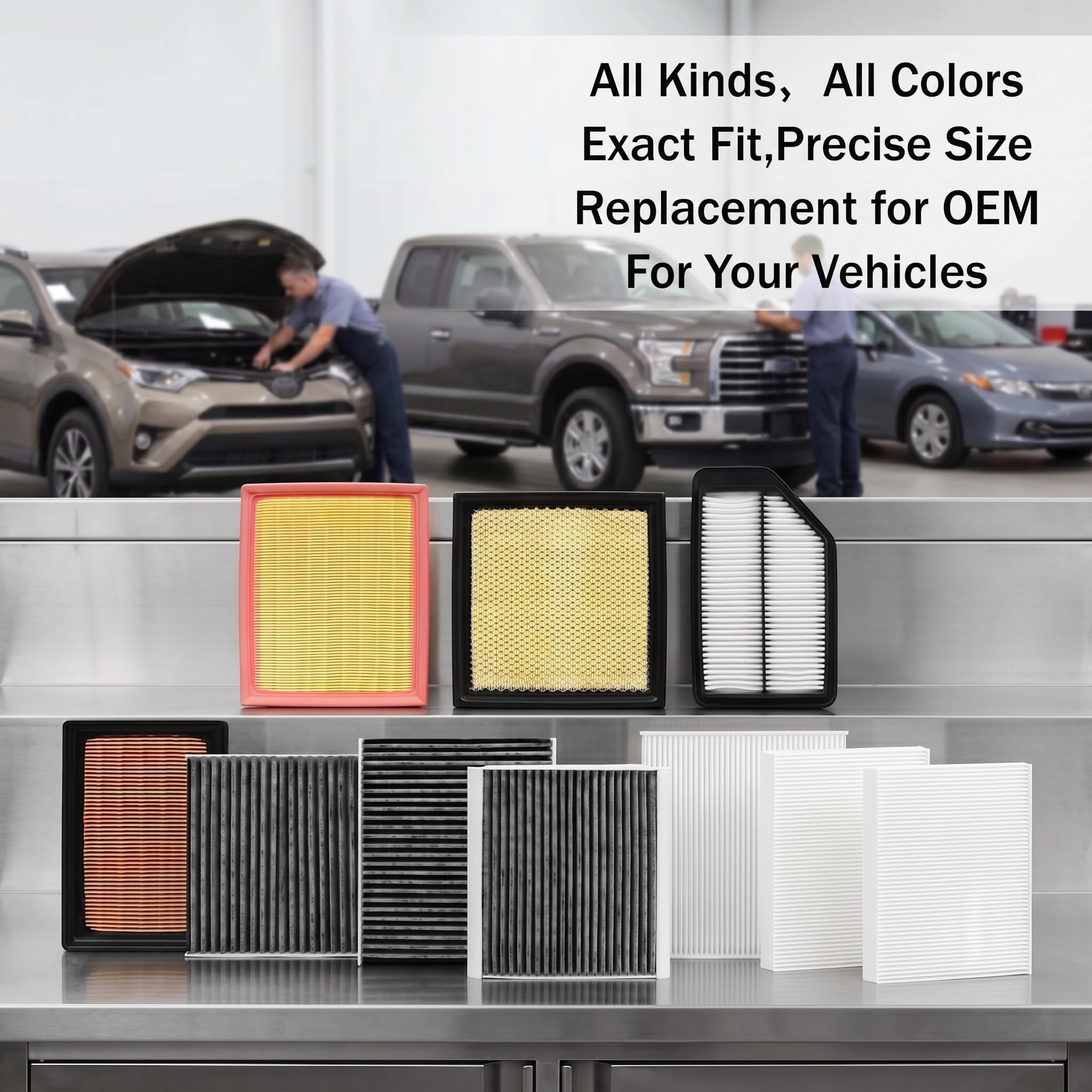 Condition photo showing New/Like New for keqgpcbe comb engine cabin air filter for buick encore gx 2026 2025 2024 2023 2022 2021 2020