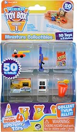 World's Smallest Micro Toy Box Series 1 Mini Collectibles 10 Pack view 1