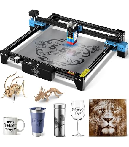 Twotrees Gravador a Laser TTS-55 PRO, Máquina de Gravação a Laser