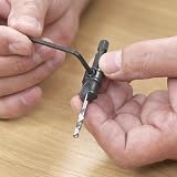 Trend 5-Piece Quick Release Countersink Set 1/4 in Hex Shank HSS Tool Steel view 3