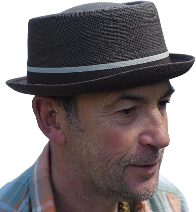 Rude Boy スカpork Pie Hat ダークブラウンサイズ7 1 8 帽子 通販 Amazon